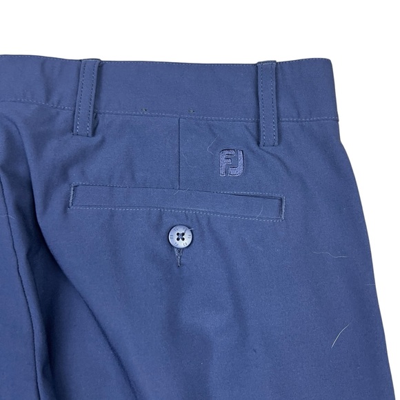 FootJoy FJ Golf Pants Mens 34x30 Navy Blue Performance Stretch Straight Leg - Picture 6 of 13